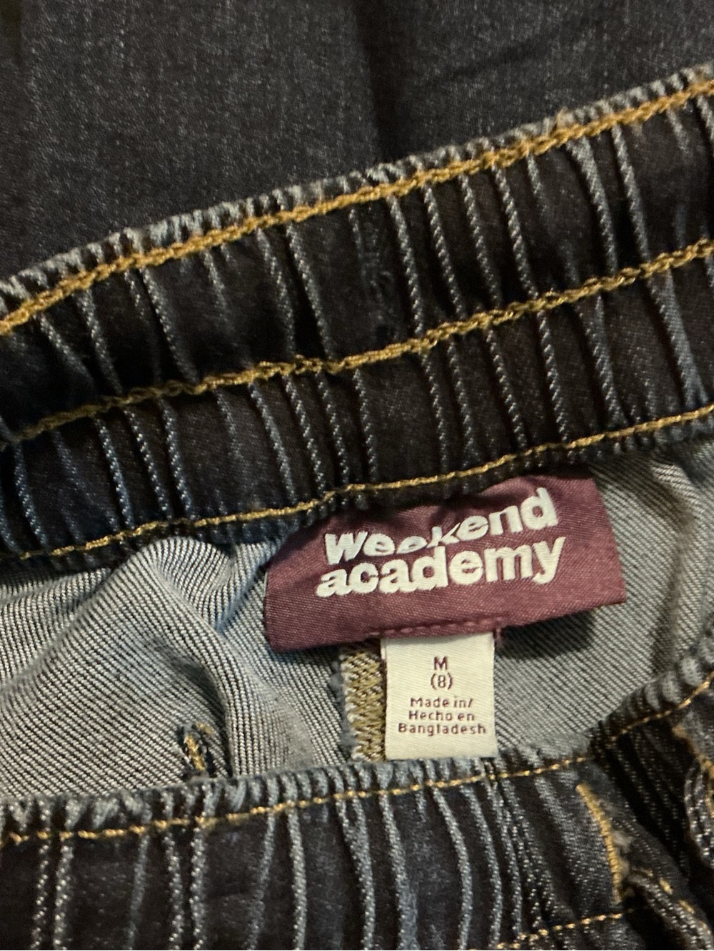 Dark Indigo Girl’s Relaxed Barrel Jeans - Picture 6 of 7